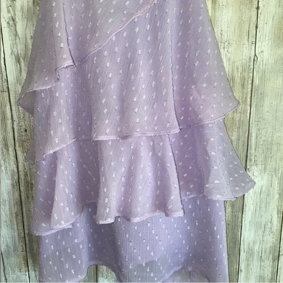 Entro Brentwood Purple Ikat Layered Tank - Picture 3 of 6